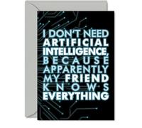 Friend Birthday Card, AI Party
