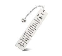 Friend Bookmark, Bookish Gifts for Book Lovers Cute Book Lovers Gifts Bookmarks for Friendship Book Markers for Women Appreciation Gifts for Friends Reading Presents Graduation Gifts