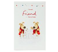Friend Christmas Card - Christmas Card for Niece - Cute Boofle Design