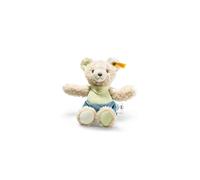 Friend-Finder Teddy Bear With Rustling Foil, Cream/Green/Petrol - Plush Soft Toy
