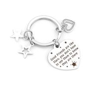Friend Gifts for Women Girls Bestie Novelty Keychain Best Friend Bff Friendship Graduation Birthday Christmas Galentine Valentine's Day New Year Anniversary Thanksgiving Holidays Going Away Gift