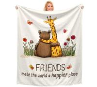 Friend Gifts - Super Soft Hug Blanket Gifts, Best Friend Birthday Gifts for Women, Friendship Gifts for Bestie, Gifts for Best Friends Women 50"x60"