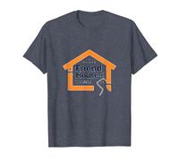 Friend House ToodEn Welcoming Community Logo T-Shirt, Men, Heather Blue, L