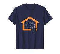 Friend House ToodEn Welcoming Community Logo T-Shirt, Men, Navy, L