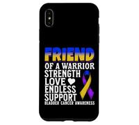 Friend of a Warrior Bladder Cancer Awareness Products Gifts Case for iPhone XS Max