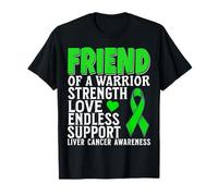 Friend of a Warrior Liver Cancer Awareness Family Matching T-Shirt