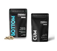 FRIEND OF DOROTHY Digestive Wellness & Vitality Bundle - Improve Your Confidence and Support Male Vitality - 120 Fiber Capsules & 60 CM Capsules