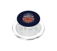 FRIEND of the Birthday GIRL Web Spider Halloween Party Tee PopSockets PopGrip for MagSafe