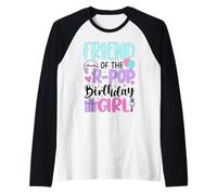 Friend of The K-Pop Birthday Girl Raglan Baseball Tee