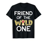 Friend of The Wild One Zoo Themed 1st Birthday Party T-Shirt