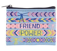 Friend Power Coin Purse | 3"h x 4"w | BlueQ at GetBullish