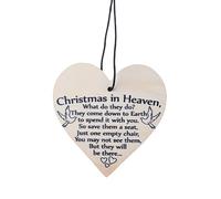 Friend Remembrance Gift for Brother Sister Bereavement Gifts for Dad Christmas Remembrance Ornament Gift for Mum Sympathy Gifts for Daughter Son Memorial Gifts for Husband Wife Xmas Decor