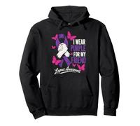 Friend Support Lupus Awareness Pullover Hoodie