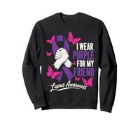 Friend Support Lupus Awareness Sweatshirt