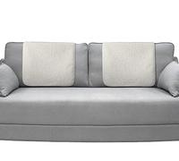 Frienda 2 Pieces Recliner Headrest Covers Sofa Headrest Protector Sherpa for Recliner Chair Couch Furniture Non Slip for Living Room(Beige)