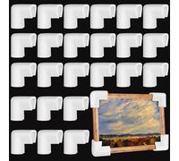 Frienda 24 Pcs Photo Mirror TV Frame Edge Protection Corners for Shipping Moving Foam Corner Protectors for Shipping Packaging Edge Protector Foam Shipping Corners