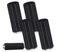 Frienda 4 Pcs Handle Grips 4.25 Inch NBR Rubber Foam Grip Wrap Soft Buffer Tube Cover Pad Handle Covers for Fitness Home Garden Bicycle Exercise Equipment Handlebar Replacement(1.9 cm to 2.7cm)