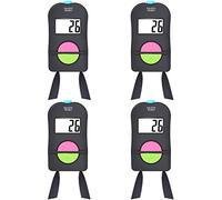 Frienda 4 Pieces Digital Hand Tally Counter Golf Sports Counter Electronic Add Subtract Manual Clicker Handheld Mechanical Number Click Counter with Neck Lanyard