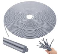 Frienda Backer Rod Foam Rubber Caulk Saver Concrete Expansion Joint Filler Weather Strip Seal for Gaps and Joints (Grey,1/8 Inch x 100 ft)