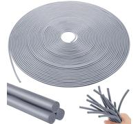 Frienda Backer Rod Foam Rubber Caulk Saver Concrete Expansion Joint Filler Weather Strip Seal for Gaps and Joints (Grey,1/4 Inch x 50 ft)