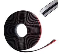 Frienda Car Windshield Weather Rubber Sealing Strip (10 Feet, Red and Color, EPDM Rubber) - T Shape Sealing Strip for Automotive Door, Window Decor
