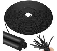 Frienda Foam Rubber Backer Rod Foam Rubber Backer Rod Concrete Expansion Joint Filler for Gaps and Joints Backing Rod Concrete Filler Rope (1/2 Inch x 100 Feet)