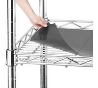 Frienda Wire Shelf Liners,18 x 48 Inch,Gray,Set of 6 | Heavy Duty Shelf Liners for Wire Shelving, Plastic, Waterproof Protector Mat, Non Adhesive, for Metal Rack Tier Shelving Unit