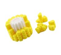 Friendly ABS Building Blocks Creative Thinking Game Portable Travel Entertainment for Cognitive Training and Attention Improvement Corn Puzzle Toy