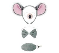 Friendly Animal Hair Accessories Cartoon Koala Design Halloween Costume Props for Childrens Stage Cartoon Koala Costume Accessories