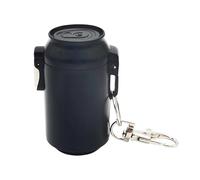 Friendly Ashtray with WindProof Lid Easy Hanging Hook Portable Ashes Container Bin for Hiking Commuting Portable with C Clasp Windproof Lid