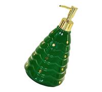 Friendly Ceramic Christmas Tree Shape Bottle Refillable Dispenser with Leak Proof for Travel Gym Use Toiletry Storage Bottle