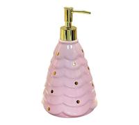 Friendly Ceramic Christmas Tree Shape Bottle Refillable Dispenser with Leak Proof for Travel Gym Use Empty Lotion Bottle