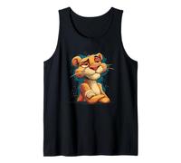 Friendly Cougar Look for Wild Animals and Cats Lovers Tank Top