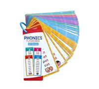 Friendly English Phonics Learning Cards Kids Interactive Spelling Practice Tool Classroom Homeschool Materials Phonics Flashcards for Kids