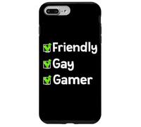 Friendly Gay Gamer LGBTQ Identity Pride Gay Inclusion Gamers Case for iPhone 7 Plus/8 Plus
