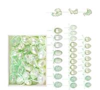 Friendly holiday hanging decorations including vivid egg bunnies and chicks for parties