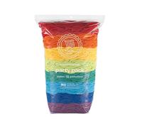 Friendly Loom Party Pack Rainbow 7" Traditional Size Cotton Loops Makes 18 (6" x 6") Potholders by Harrisville Designs Made in The USA