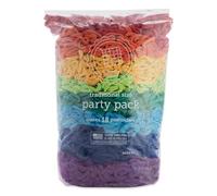 Friendly Loom Party Pack Rainbow 7" Traditional Size Cotton Loops Makes 18 (6" x 6") Potholders by Harrisville Designs Made in The USA