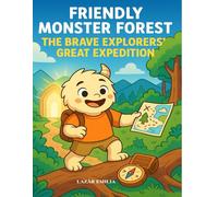 Friendly Monster Forest: The Brave Explorers’ Great Expedition: 50 Fun Coloring Scenes for Kids
