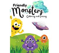 Friendly Monsters Coloring & Tracing