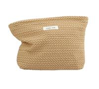 Friendly Natural Canvas Toiletry Bag Zippers Closure Ergonomic Makeup Bag Practical Cosmetic Case for Travel Organized Bag