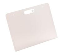 Friendly PP Document Storage Carry Bag Oversized Clear Compartment Water Resistant Handle for Artists Teachers Students File Storage Bag File Folders Organizers