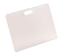 Friendly PP Document Storage Carry Bag Oversized Clear Compartment Water Resistant Handle for Artists Teachers Students Portfolios Bag Folders Holders Portfolios Carriers File Organizers