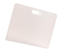 Friendly PP Document Storage Carry Bag Oversized Clear Compartment Water Resistant Handle for Artists Teachers Students Portfolios Bag Folders Holders Portfolios Carriers File Organizers