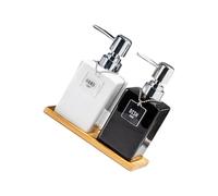 Friendly Press Liquid Container Ceramic Portable Bottle For Shampoo Conditioner Lotion Home Travel Organization MultiPurpose Pressurized Container