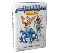 Friendly Skeleton | MonsDRAWsity: Robots Expansion | Board Game Expansion, 50 Robot Monster Cards, Player Board, Dry Erase Marker | 3-9 Players | 20 Minutes