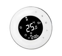 Friendly Smart Regulator for Floor Heating Highlighting LCD Display Programmable Preferences and Resource Conservation Plan LCD