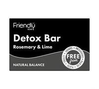 Friendly Soap Detox Bar - Activated Charcoal 95g