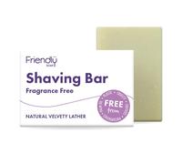 Friendly Soap Fragrance-Free Shaving Bar - 95g