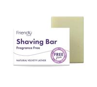 Friendly Soap Handmade Natural Fragrance Free Shaving Soap - Smooth, Gentle, Sensitive 95g